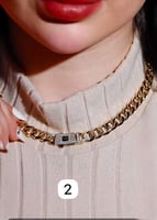 طقم بتصميم مستوحى من ماركة مطلي ذهب عيار ١٨. MS-01...