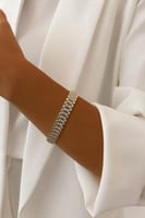 اسوارة بتصميم مستوحى من رولكس مطلية ذهب . MB-353