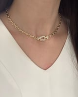 طقم بتصميم مستوحى من FRED مطلي ذهب عيار ١٤ . MS-03...