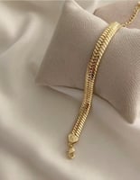 سوار كيلوبترا مطلي ذهب MB-089