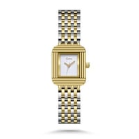 ساعة نسائية من كاتيرا بلون فضي و ذهبي ميناء ابيض