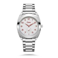 ساعة رجالية ستيل أرقام بلون فضي