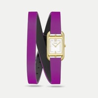 ساعة نسائية جلد لفتين ماركة كاتيرا سير موف إطار ذه...