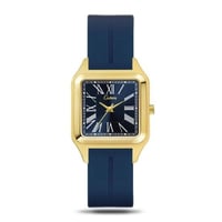 ساعة رجالي ربل كحلي إطار ذهبي ميناء كحلي