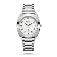 ساعة رجالية ستيل أرقام بلون فضي