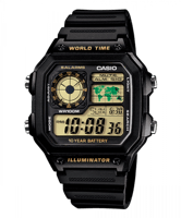 ساعة رقمية من كاسيو AE-1200WH-1BV