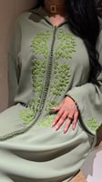 جلابية ماريا ( تطريز يدوي)