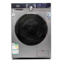 غسالة ملابس ميديا 12 كيلو فتحة امامية تجفيف 100 في...