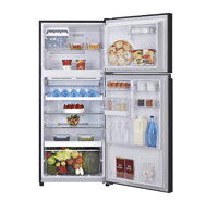 ثلاجة 18 قدم توشيبا بابين – أبيض - GR-H675ABEZZ-W