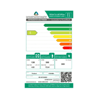ثلاجة 18 قدم توشيبا بابين – أبيض - GR-H675ABEZZ-W