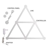 إضائة نانو ليف ليد RGB لاينز 9 قطع