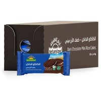 كرتون كعك الأرز الكاكاو الداكن عضوي ارض الطبيعة 20...