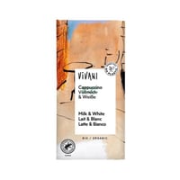 شوكلاتة الكابتشينو بالحليب والشوكلاتة البيضاء العض...