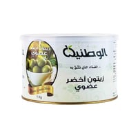 مخلل زيتون عضوي بالماء الوطنية 1 كجم
