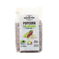 ذرة فشار احمر عضوي بيوفاكتور 500 جرام