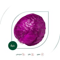 ملفوف احمر عضوي الشهوان حبه