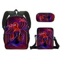 مجموعة حقائب مدرسية 3 في 1 بتصميم سبايدر مان - حقي...