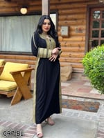 اسود على ذهبي