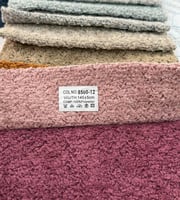 كرسي تسريحة مع ظهر بقماش بوكليه