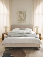 سرير أوزون الفندقي بقماش شنيل