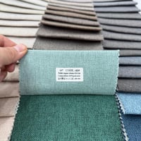 خلفية سرير أطراف خطوط سوداء بقماش شنيل