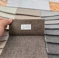 خلفية سرير أطراف خطوط سوداء بقماش شنيل