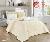 لحاف منفوخ نوفا مايكروفايبر ناعم مزدوج