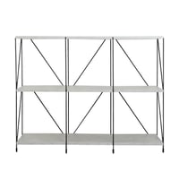 طاولة كونسول رفوف خشب ماليزي 3 ادوار متعددة الإستخ...