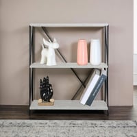 وحدة رفوف خشب ماليزي 3 ادوار متعددة الإستخدام لون...