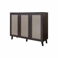 دولاب جزامة خشب ماليزي لون بني غامق 3 أبواب SC-129...