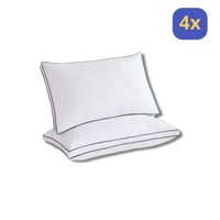 مخدة مايكروفايبر فندقية 4 حبات 1500 جرام