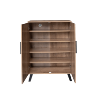 خزانة أحذية مودرن 2 باب 4 أرفف خشب ماليزي , خشبي و...