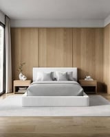 سرير روزانا الفندقي بقماش شنيل