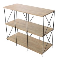 طاولة كونسول رفوف خشب ماليزي 3 ادوار متعددة الإستخ...