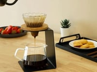 حامل مصفاة القهوة اليدوي بتصميم عصري لتحضير القهوة...