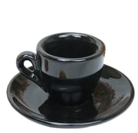 كوب قهوة اسبرسو اسود سراميك 50 مل