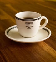 طقم فناجين قهوة/إسبريسو مكون من قطعتين