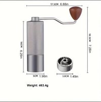 مطحنة قهوة يدوية لون اسود