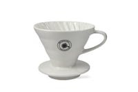 قمع سيراميك 02 لون ابيض مود