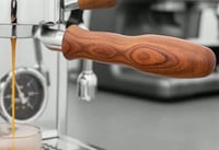 مقبض بورتابيلتر قهوة من الخشب الصلب الفاخر M10 - ق...