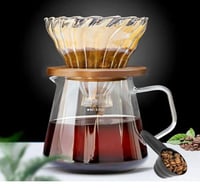 MIBRU مجموعة قهوة V60 +فلاتر