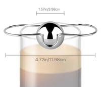 قطعة كرات تبريد إسبريسو إيطالية من الفولاذ المقاوم...