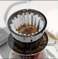 قمع V60 كريستال B75 اسود او شفاف