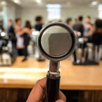 بورتافلتر مكشوف مع باسكت 58 مم ثلاث شفرات