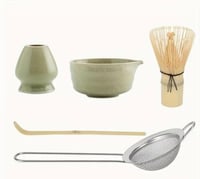 طقم شاي ياباني مكون من 5 قطع ماتشا