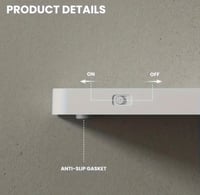 ميزان قهوة عالي الدقة/شاشة LCD رقمية ابيض