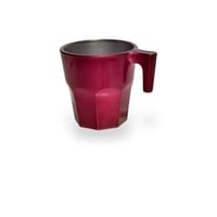 كوب قهوة اسبرسو 60ملي احمر غامق