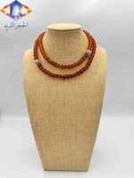 حجر الكهرمان العسلي المعالج الفاخر في السبحه الذكي...