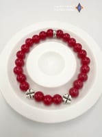 سوار حجر المرجان الأحمر ( الكورال الأحمر) الكريم ا...