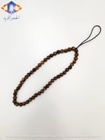 سلسله جوال من حجر عين النمر الكريم الطبيعي.